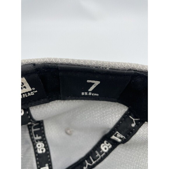 New Era Gray and Red Philadelphia Phillies Baseball Cap - Size 7 Stars USA Rare - Picture 6 of 8